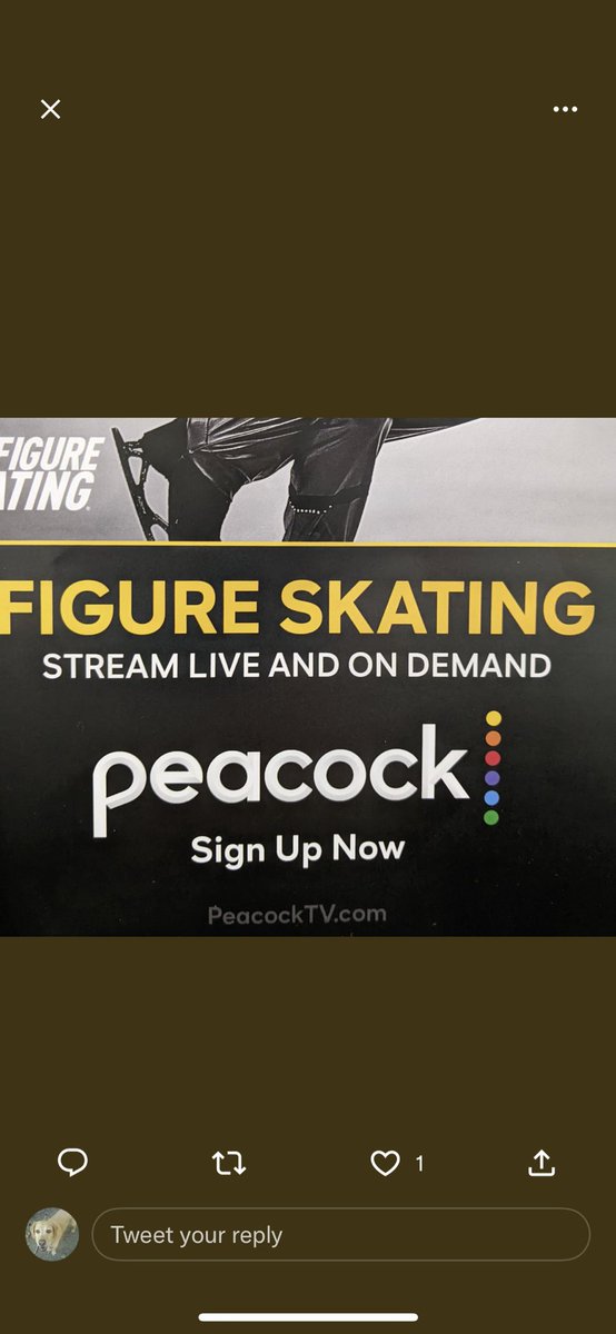 Hey <a href="/USFigureSkating/">U.S. Figure Skating</a> and <a href="/peacock/">Peacock</a>  Any explanation why this advertisement specifically states there will be replay? #SkateAmerica