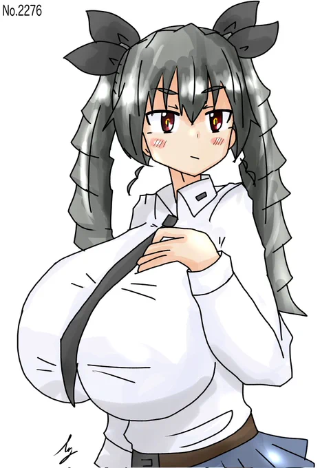 [みつめるアンチョビ]#1日1ドゥーチェ 