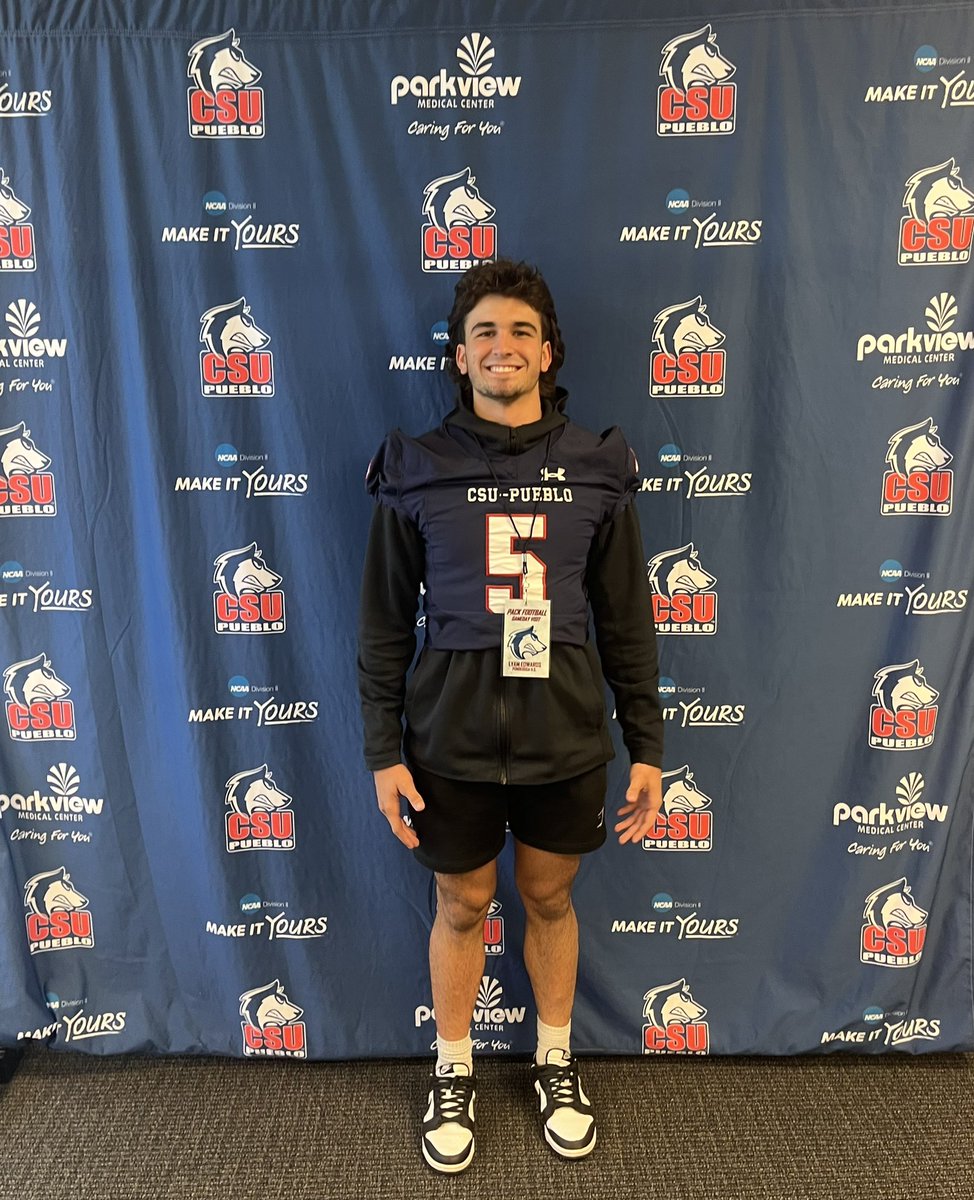 eddieboomboom14's tweet photo. Big thanks to @coachwilks and @CSUPFootball for the great game day visit!!! Looking forward to keeping in touch. #EMBRACE @JaronCohen1 @_pondofootball @CoachWristen @CoachSmith91 @CoachKVA https://t.co/chJ0BzQcZR