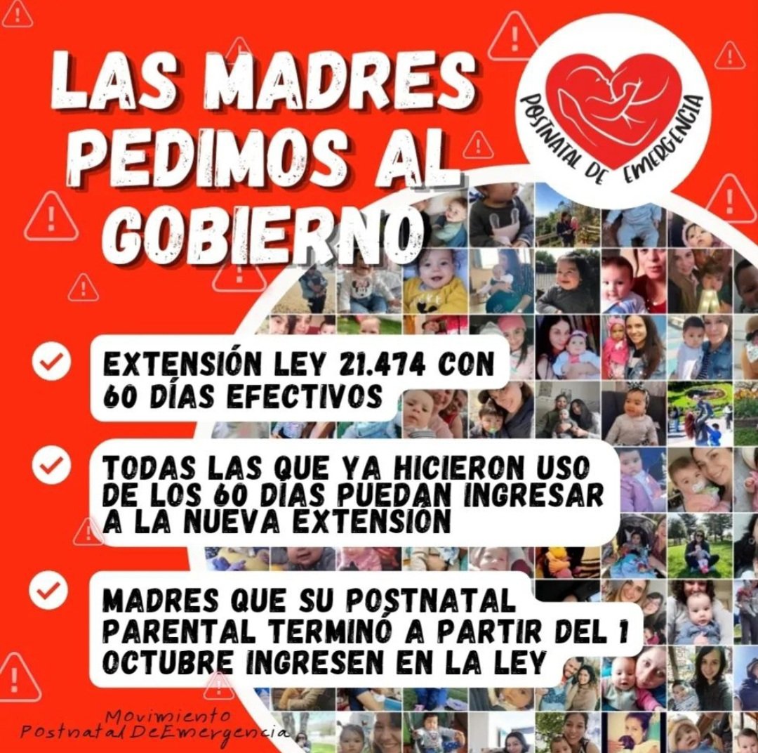 Laceved98281164's tweet photo. #extensiónpostnatalparental https://t.co/gIBrPtZfO4