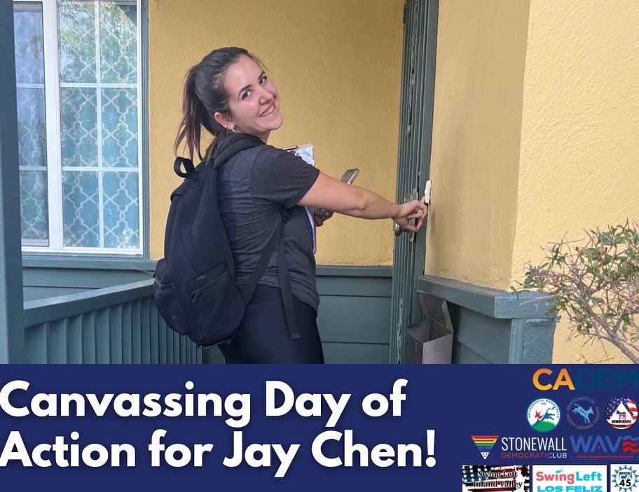GrassrootsDemHQ's tweet photo. On this cold Saturday morning we had 1️⃣8️⃣ volunteers join us as we took a bus from LA to Garden Grove in order to canvass for @jfchen. We are so close, yet so far from #electionday that everything we do counts! https://t.co/CtsmZAXSAr