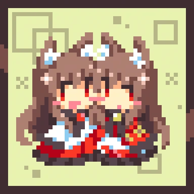 月見で一杯 #dotpict 