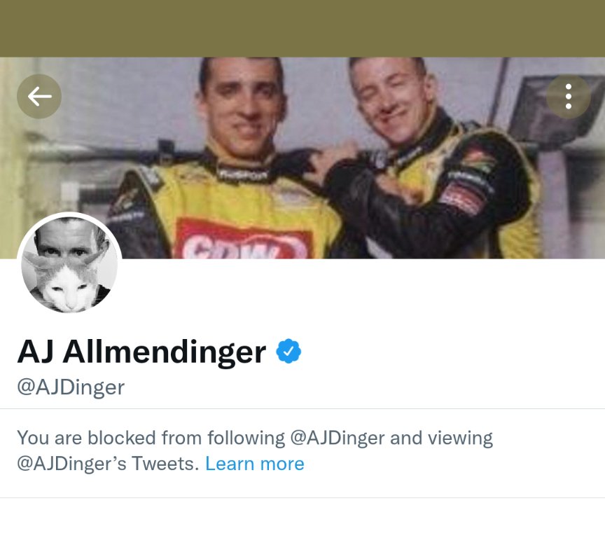 StickyStuff12's tweet photo. @dgm_racing @DustinAlbino Be easy on Lil AJ his feelwings get hurt and he will block you... Lol. #abaj... AnybodybutAJ https://t.co/IVy81HZss1