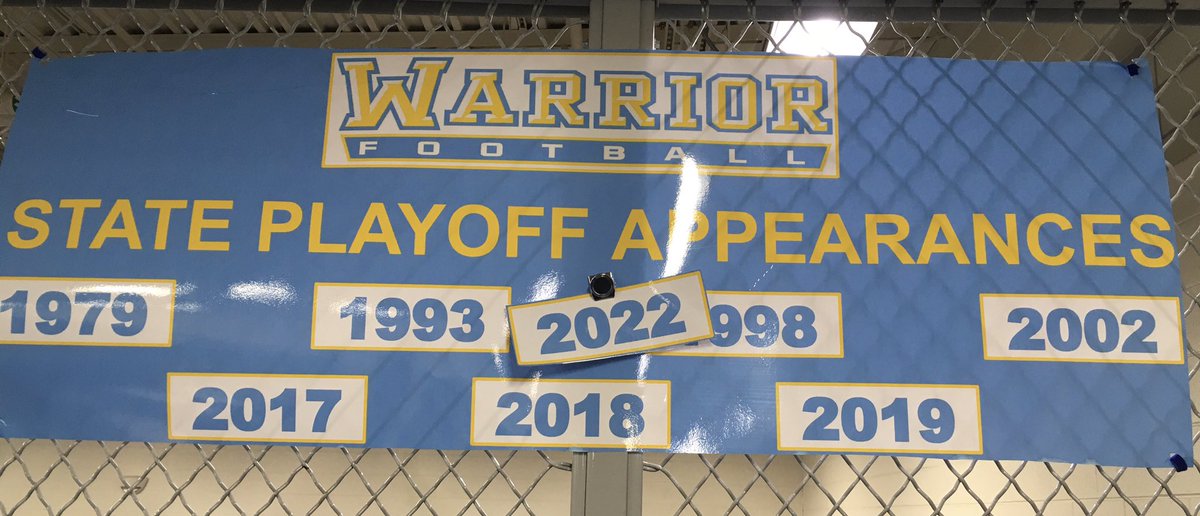It’s official… THE WARRIORS ARE PLAYOFF BOUND!!! Use the link below to watch the 2022 Playoff Pairing Show starting at 7:30pm ihsa.org/News-Media/Ann…