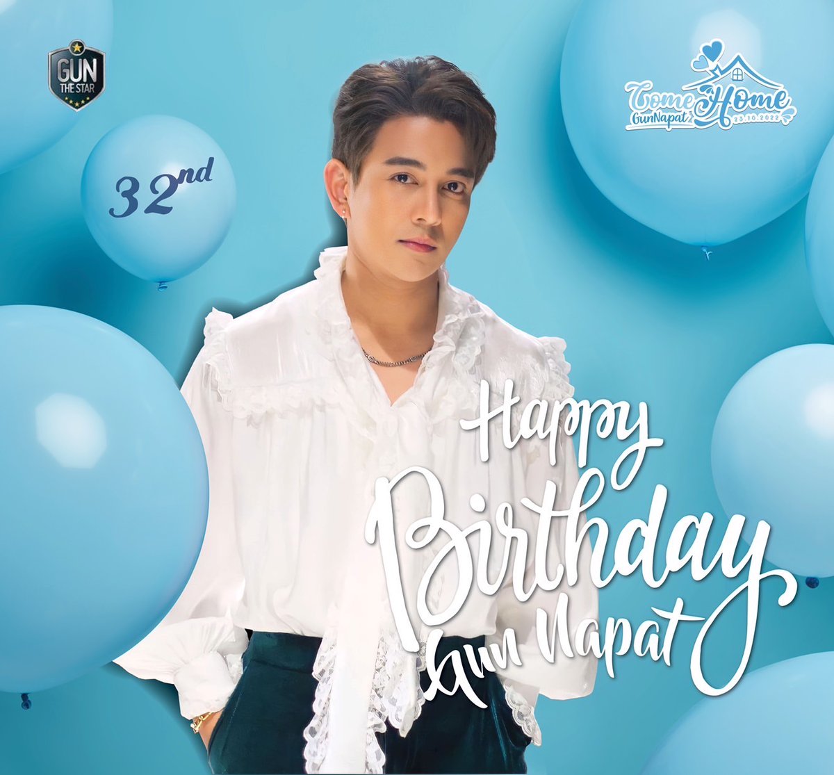 FernSukjai's tweet photo. สุขสันต์วันเกิดน้าาาา  รักเสมอ #ComeHomeGunNaPat32ndBD https://t.co/9XDq1K0ytn