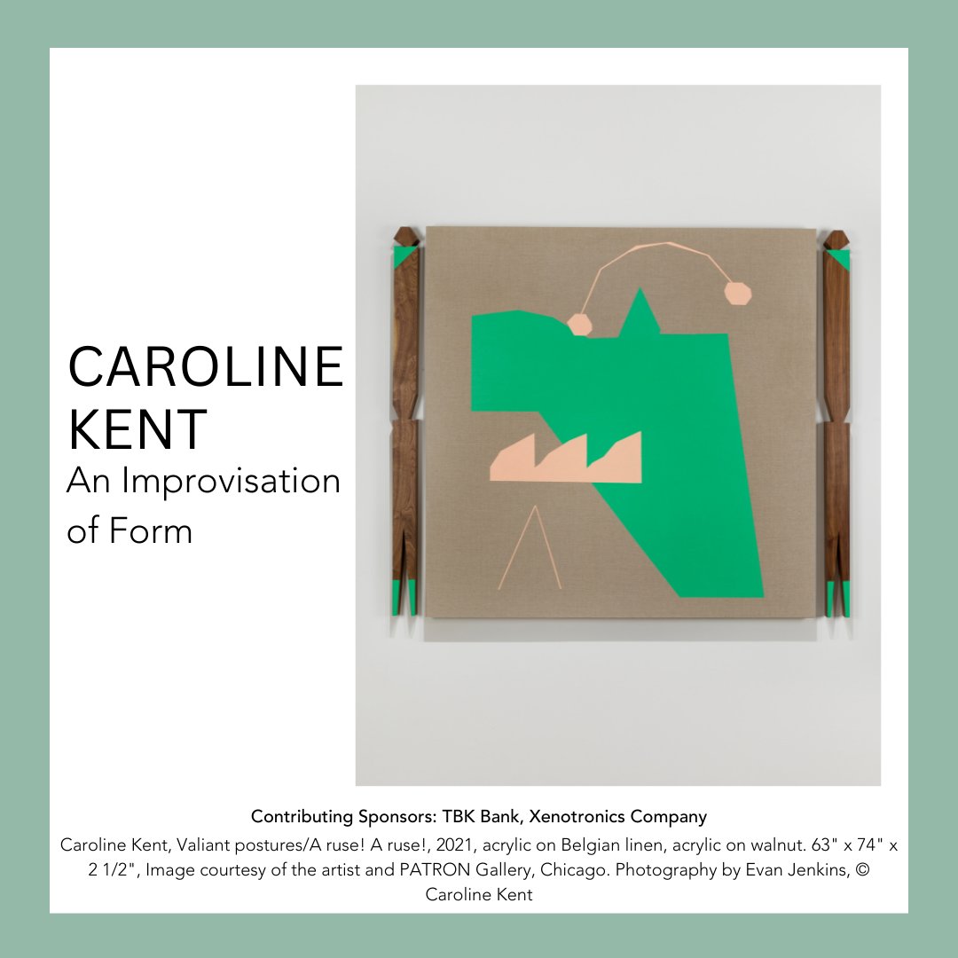 Caroline Kent: An Improvisation of Form is on at <a href="/FiggeArtMuseum/">Figge Art Museum</a> thru Feb 12, 2023 -

figgeartmuseum.org/art/exhibition…

#womenartists