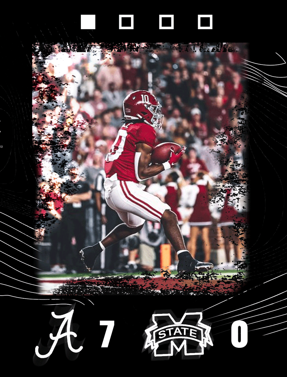 Through one in T-Town

#CFB | #HailState | #RollTide