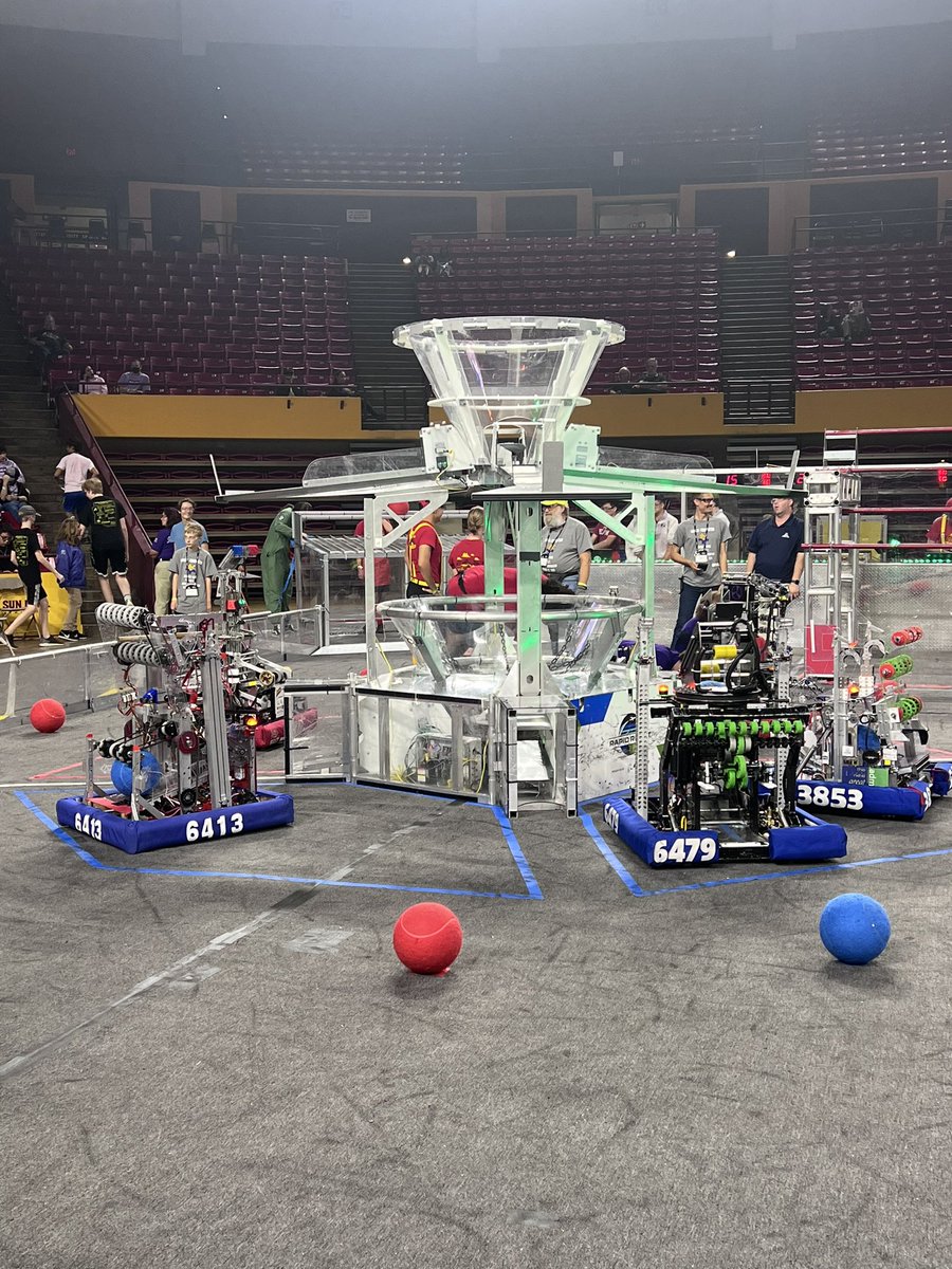 Proud to be part of playoff alliance 4 with captain <a href="/Pridetronics/">Pridetronics 3853</a> and <a href="/dof6413/">Degrees of Freedom</a> 

Let’s goooooooooo!