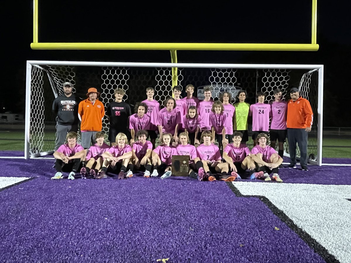 Your Harrisburg Regional Champs!  ⁦<a href="/H2Oloosoccer/">Waterloo Boys Soccer</a>⁩ ⁦<a href="/WCUSD5Athletics/">Waterloo Athletics</a>⁩ ⁦<a href="/wloostool/">Waterloo Barstool</a>⁩ ⁦<a href="/wloofansection/">WHS STUDENT SECTION</a>⁩