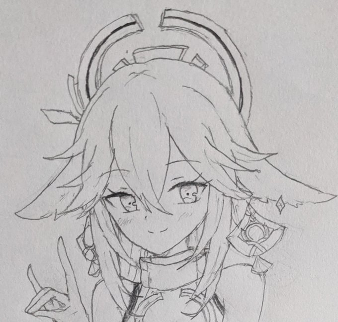 夜勤中に描いた落書き✨ 