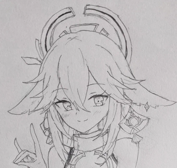 夜勤中に描いた落書き✨ 
