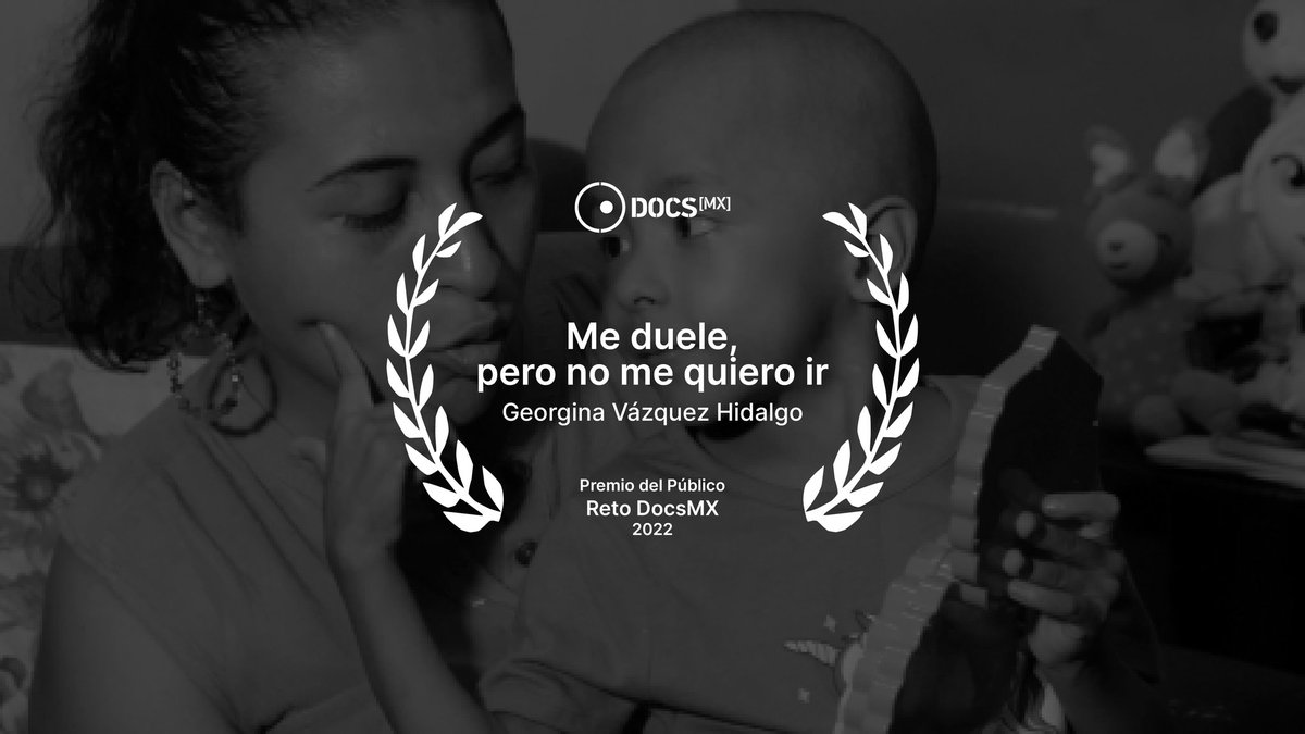 DocsMX's tweet image. #17DocsMX

El premio del público de #RetoDocs es para «Me duele, pero me quiero ir», de Georgina Vázquez Hidalgo.