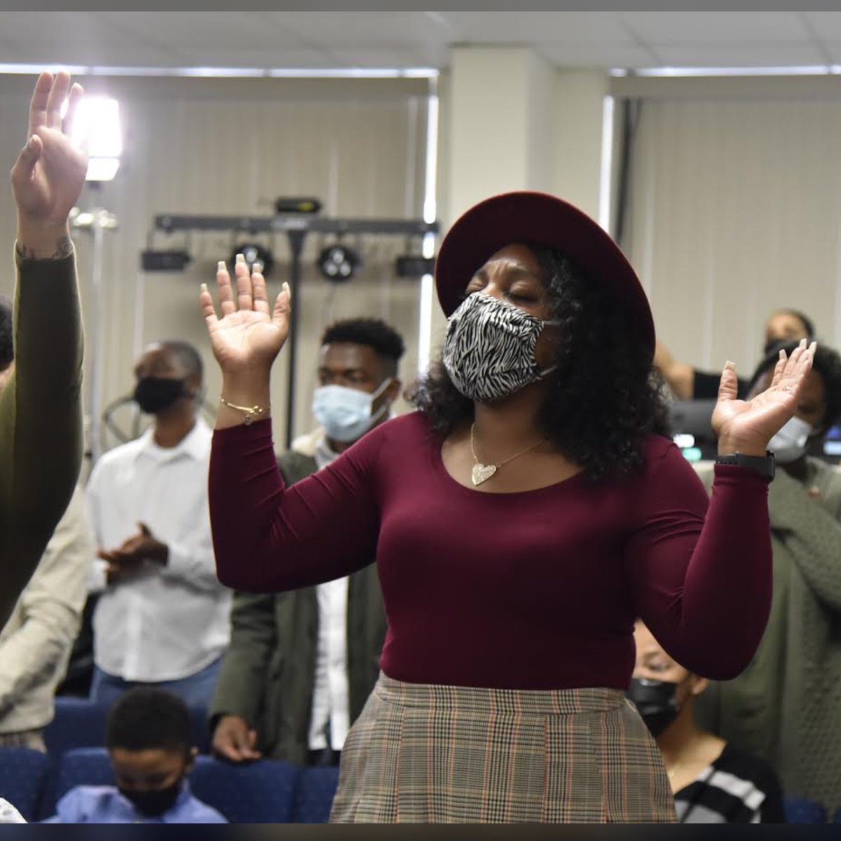OasisCtr's tweet photo. We give the Lord praise through timbrel and dance 💃🏻. Come out to Sunday service at 11 a.m. We're located at 3220 Apalachee Parkway or watch online via #Oasislive.

.

.

#tallahassee #tallahasseechurches #famu #fsu #tally #tcc #tallyevents https://t.co/cqp5cedB4P