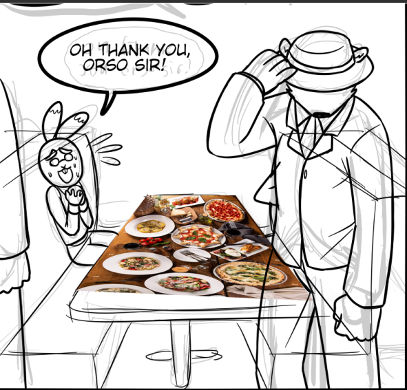 aw yeah, they eatin 