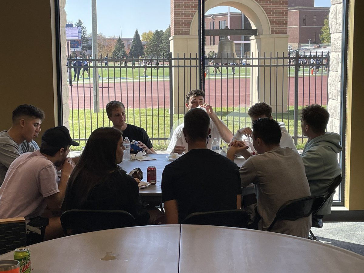 Had a great time today with past, present and future Bulldogs! And big THANK YOU to Mike Betten and Barry Holst for bringing the KC barbecue!!