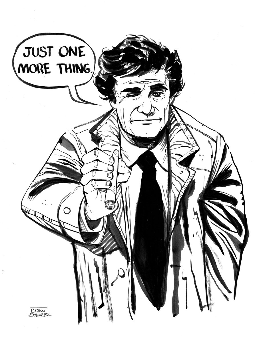 brian_shearer's tweet photo. A #Columbo Sketch. https://t.co/5q6hi5h5KB