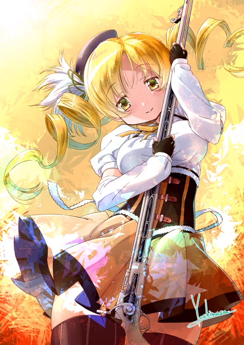 #あなたの黄色の作品を見せてください#魔法少女まどかマギカ#巴マミ 
