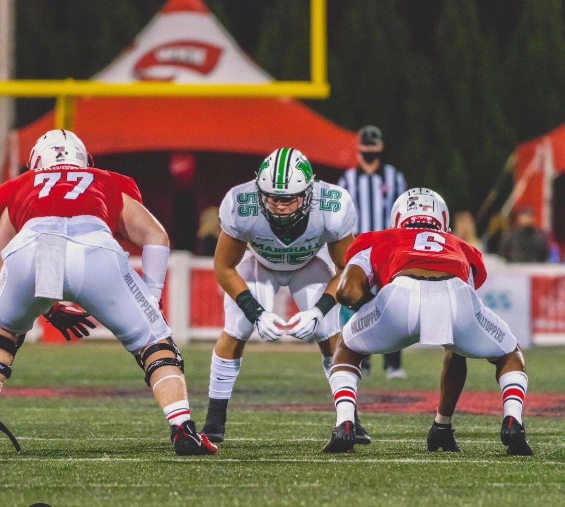 Marshall DE Owen Porter vs JMU

• 9 Tackles (5 Solo)
• 3.5 Tackles for Loss
• 3.5 Sacks
• 1 Forced Fumble