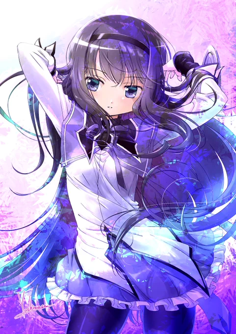 #あなたの紫色の作品を見せてください#魔法少女まどかマギカ#暁美ほむら 