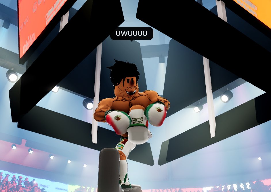 OfficialPBC_'s tweet photo. What a night. We will see you November 5 PBC Fans, Goodnight MGM. 🗽 #RoBoxing #Boxingbeta #Robloxboxing #PBC280 #ROBLOX #BlackAdam https://t.co/5O9V5GYSes