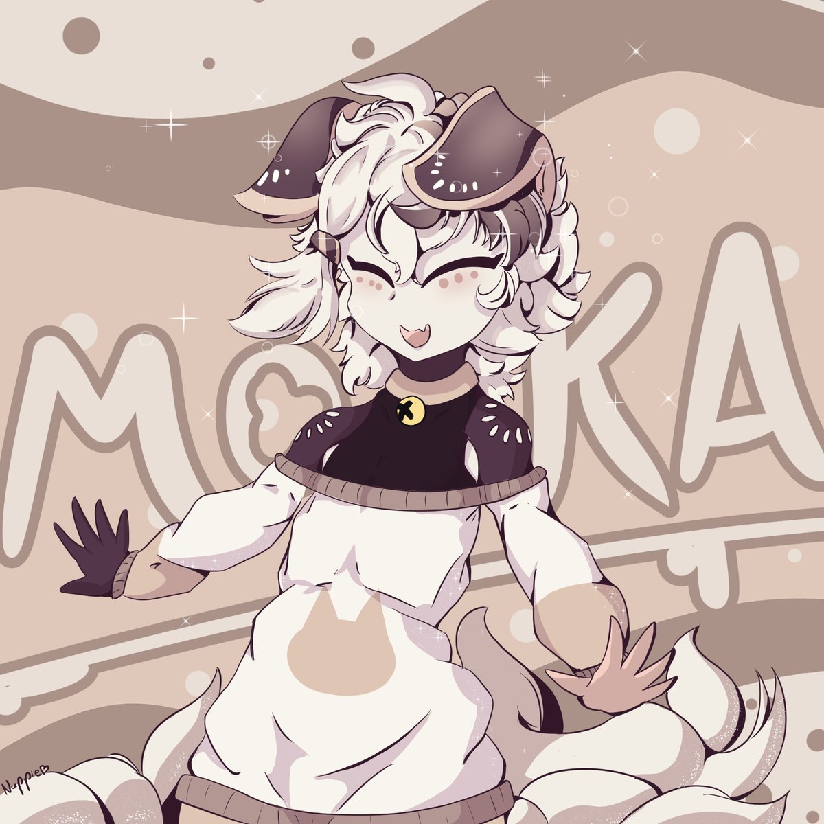 Here she is! I'm in love with this piece its so adorable <3 The character design is made by <a href="/NoctiObake/">Nocti</a> Make sure to also follow Him/Her!