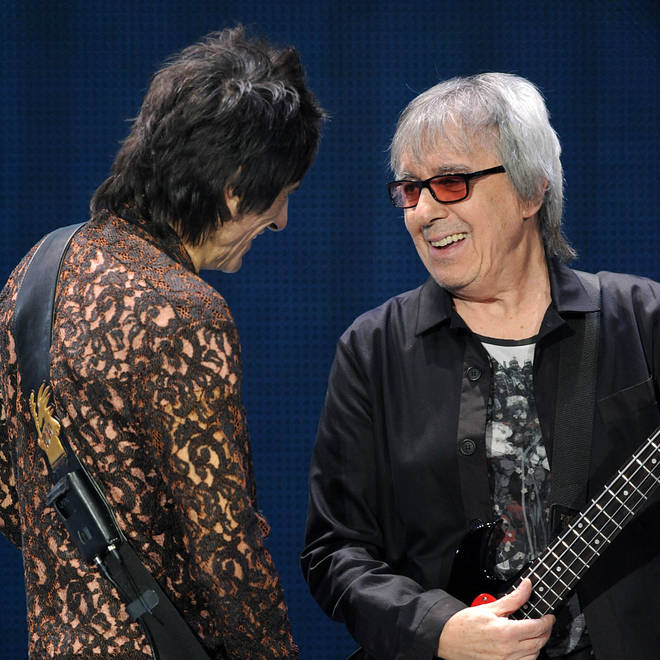 Happy birthday Bill Wyman 85 years old, founder of the band Rolling Stones 