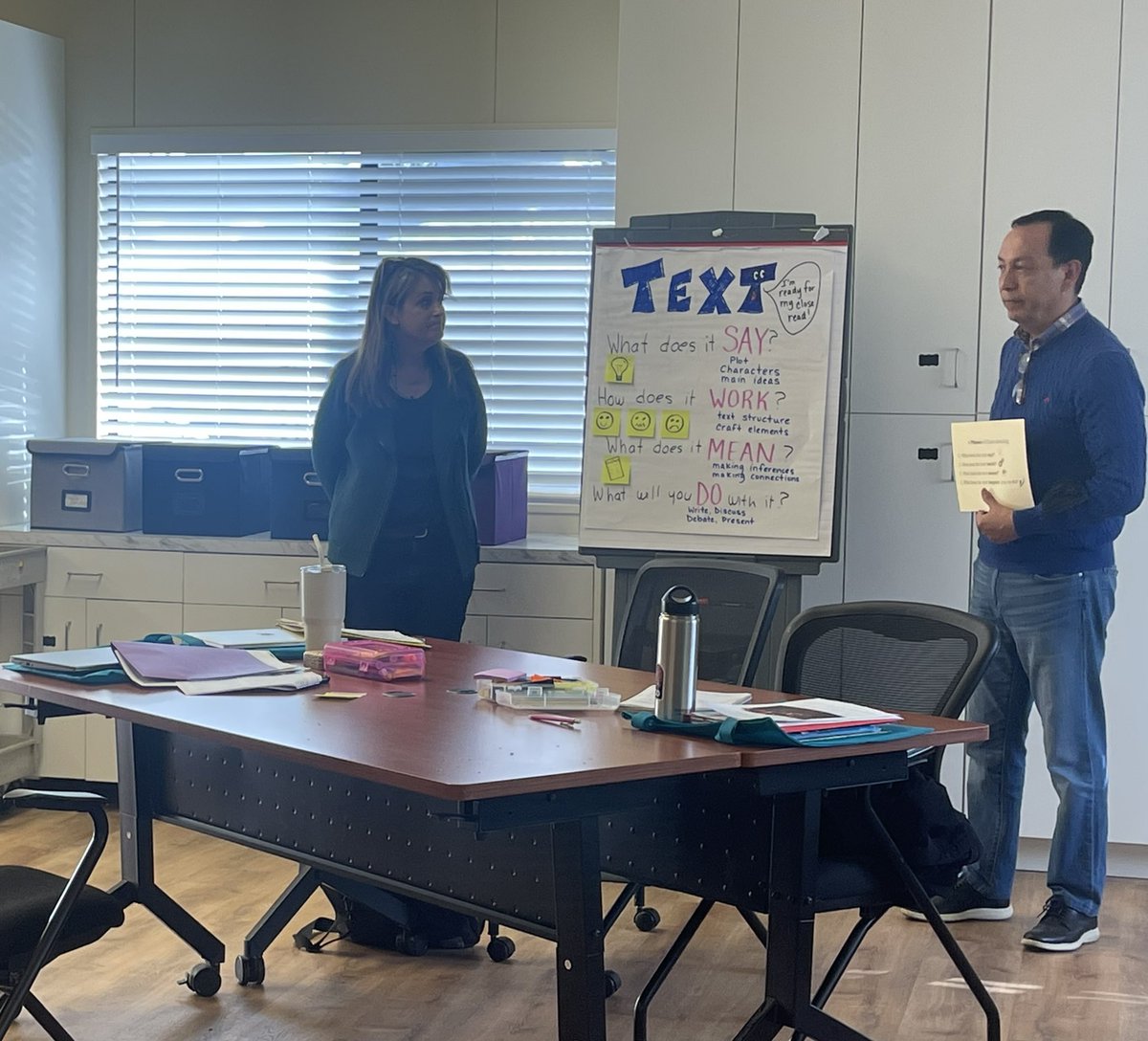KBarronCaliz's tweet photo. @MCOELangLit @LGFiggy @raquelELD @DrRosaHernandez Thank you for providing a wonderful day of engagement and learning to our MCOE Migrant Education Instructional Team! https://t.co/AajqTrj3wq