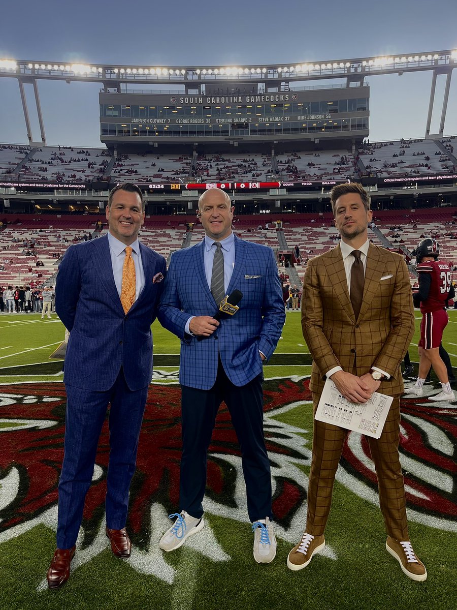 On the call for Texas A&M at South Carolina with the fellas on the @SECNetwork