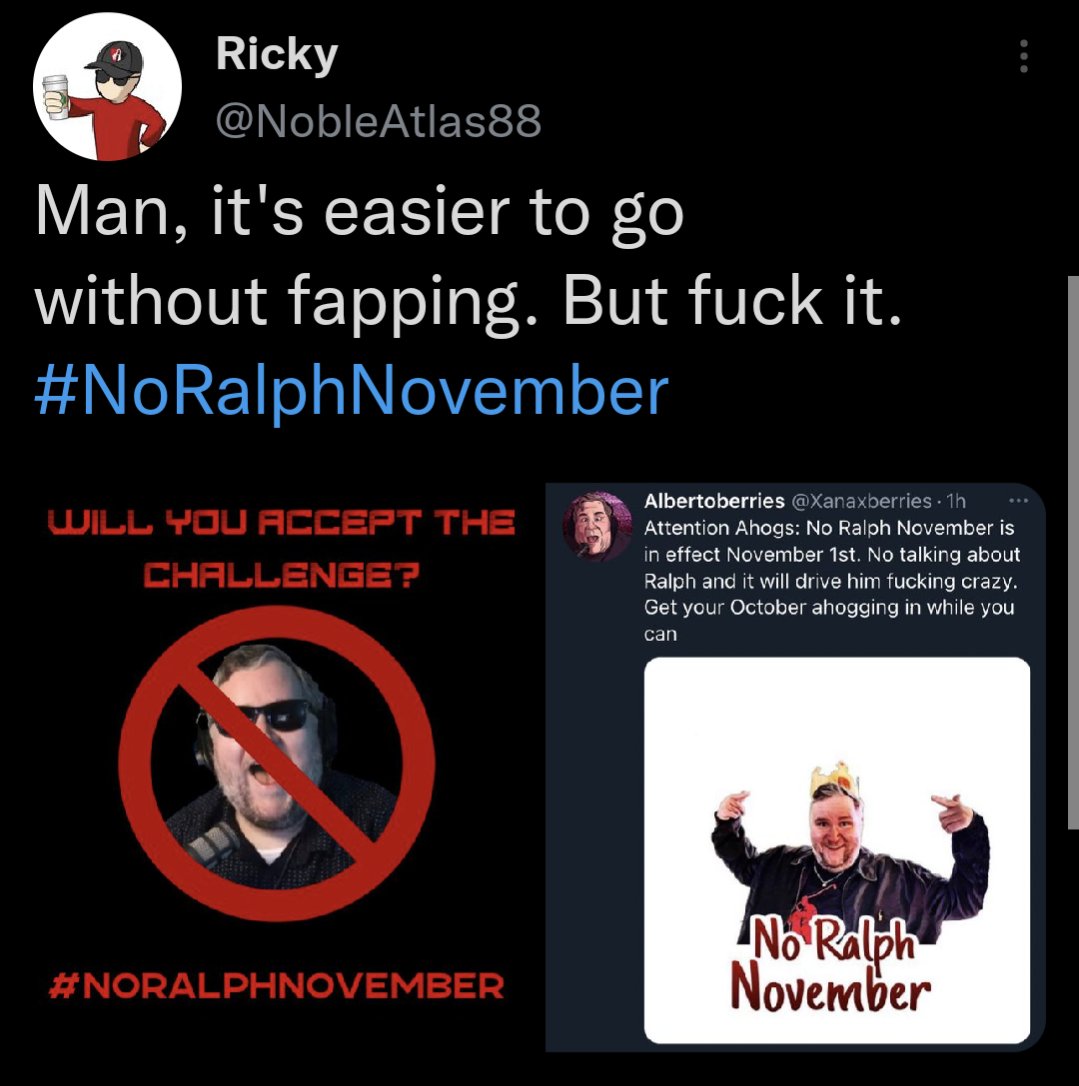 EruditeMidnight's tweet image. No #gayops 
Fine, but I feel like this is gonna be like the Seinfeld "no jacking off" episode for some of us.