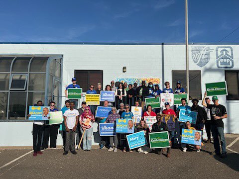 Norvell4SchBd's tweet photo. Sch bd candidates who will stand up for our students &amp; staff &amp; not give 1 inch when it comes to ed r*formers. I’m talking about #safeandstableschools slate @Beachy4Schools @Jo4Mpls @Feerayarre @Norvell4SchBd  as well as @RealAbdulAbdi
What can you do in the next 17 days to GOTV? https://t.co/b1OPq7sWfO