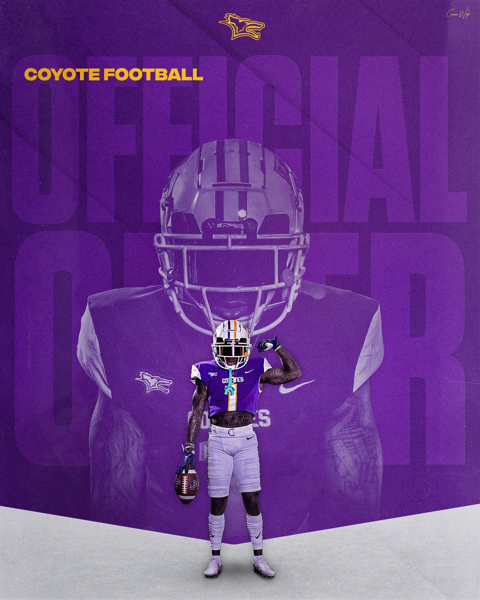 After a great phone call with @Bargas_KWU i’m blessed to receive an offer to play football at <a href="/kwucoyotes/">Kansas Wesleyan Coyotes</a>