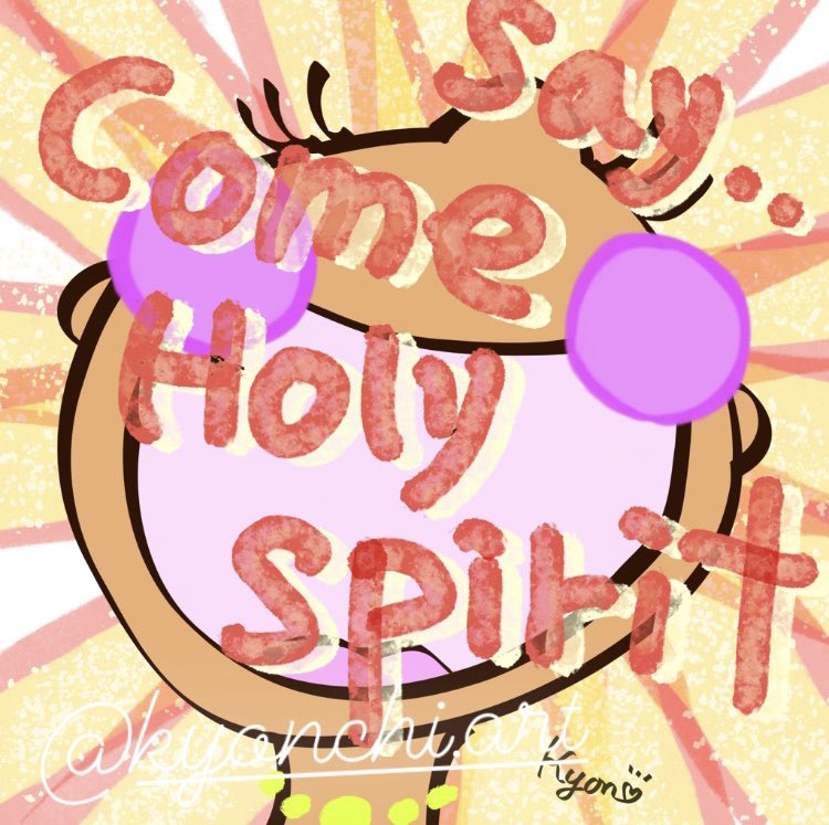 kyonchi_art's tweet photo. hallelujah!Great Morning ✨
✨Welcome Holy Spirit✨
みなさん、素敵な1日を♬
#welcomeholyspirit #ハッピーを届けたい #笑顔の力 #PowerofSmile #illustration #painting #draw #drawing #artwork #degitalart #christianartist #christianart #bible #thankyoujesus #godlovesyou #gospel #art https://t.co/cxFV0YPIml