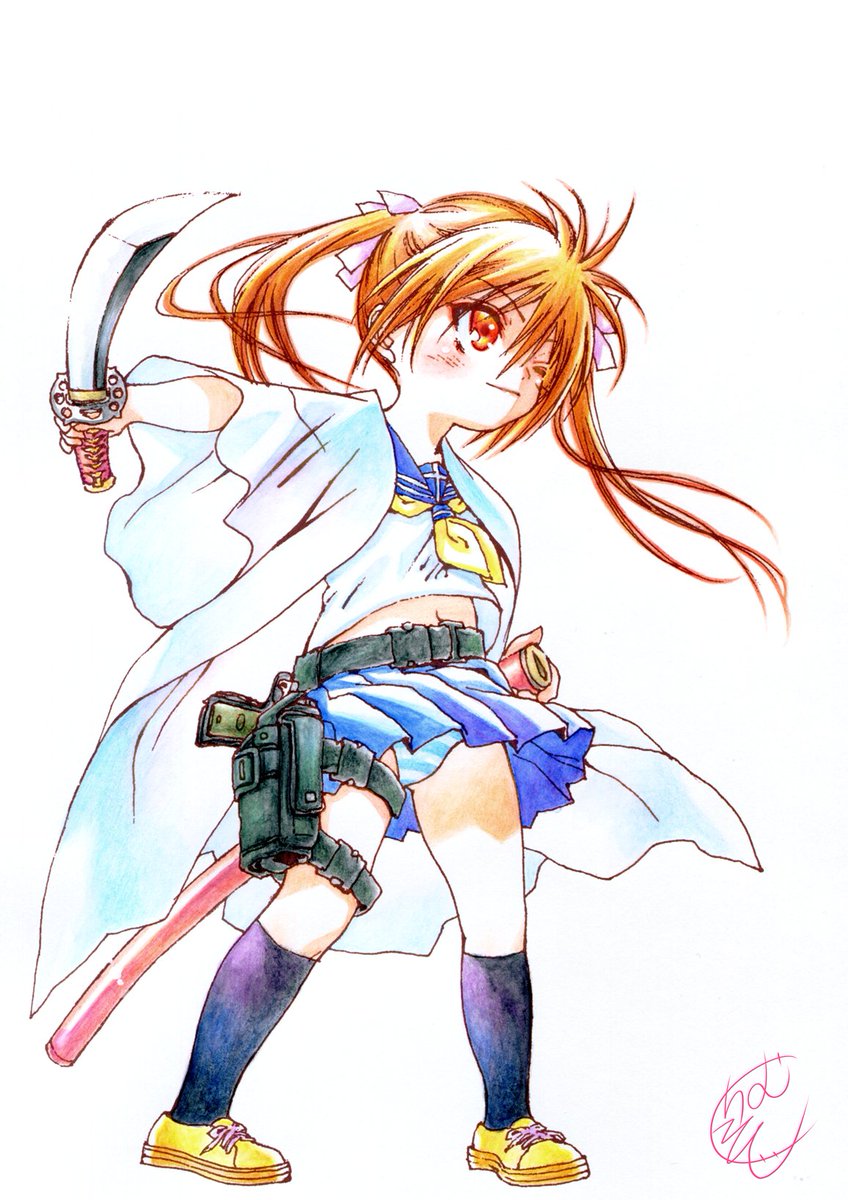 ラム・インベーダー(うる星やつら) 「#アナログ絵 がトレンド入ってたので過去絵を 」|紅丸🎨くりむぞん＠『落ちこぼれ退魔師は異世界帰りで最強となる』コミックス第1巻発売中です！のイラスト
