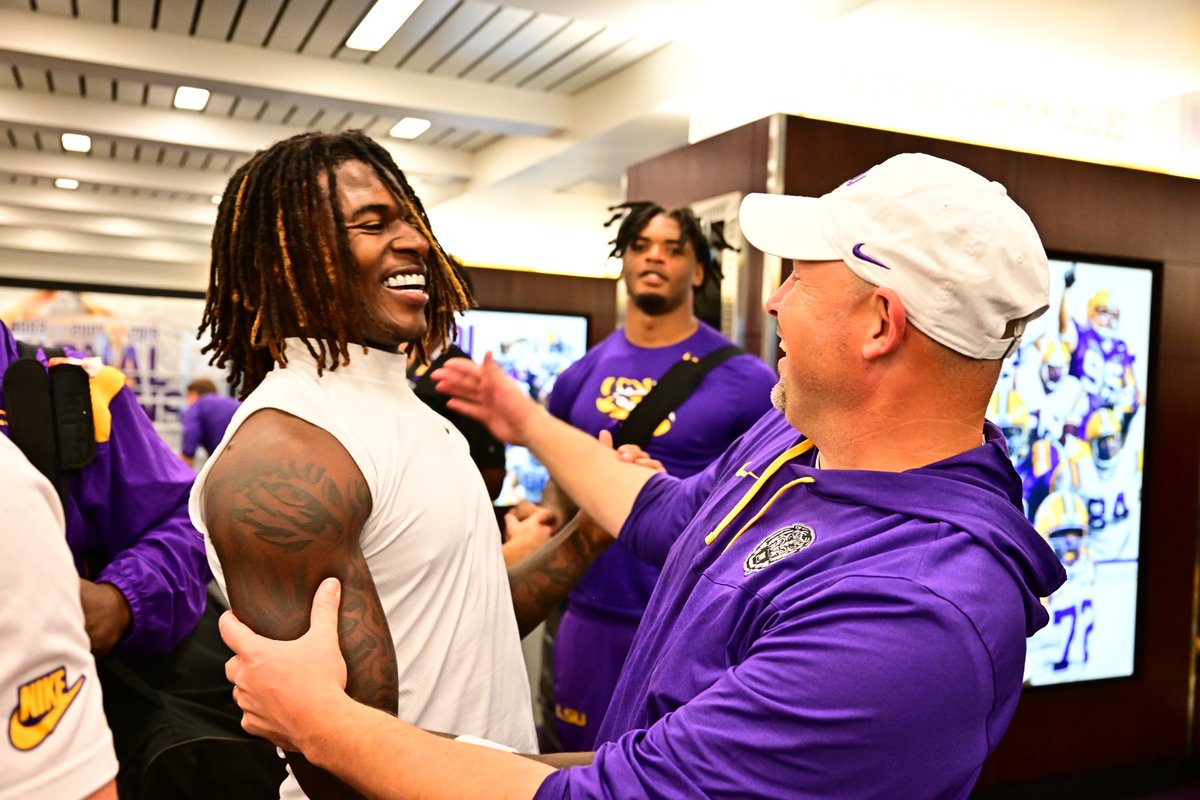 Trio Of LSU Football Players Bring Gift Baskets And Smiles To OLOL
