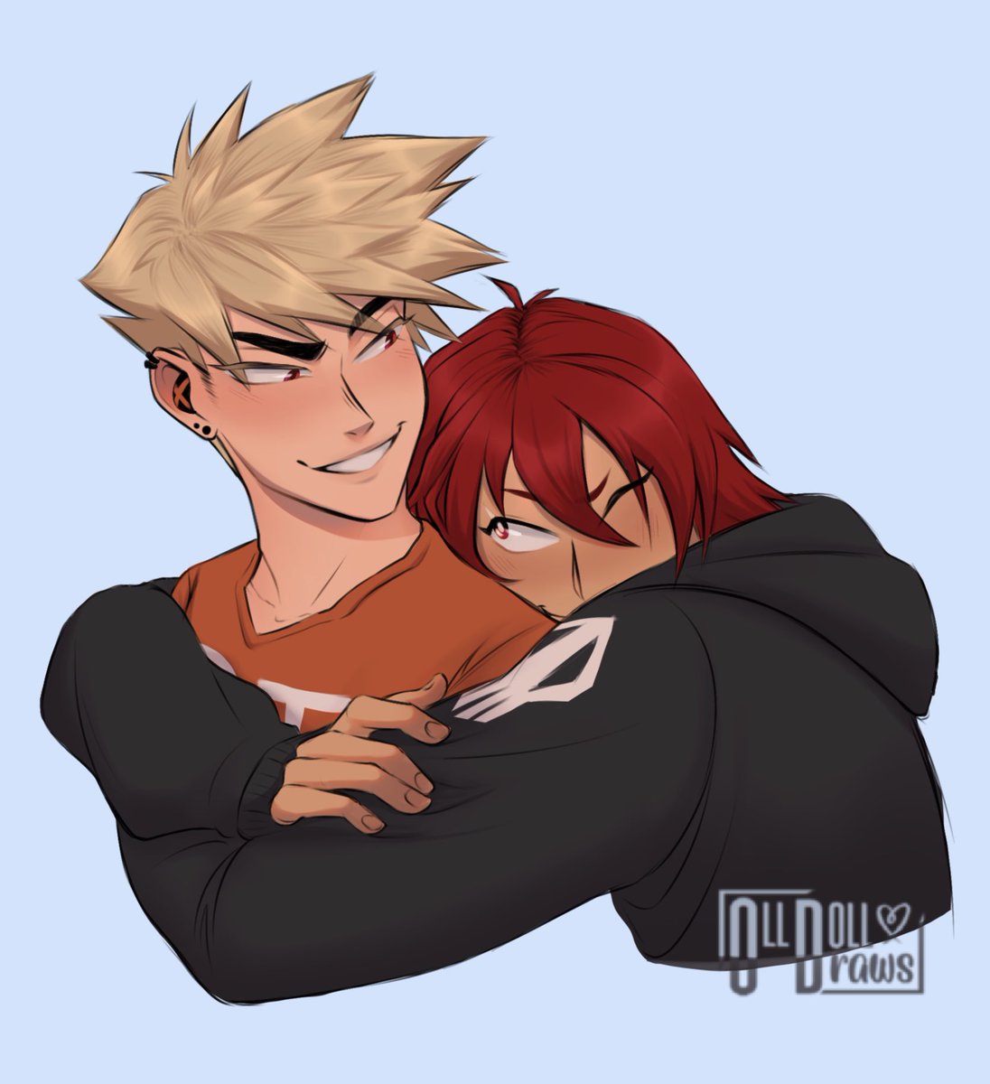 Missed kiri’s bday but they can swap clothes… as a lil treat