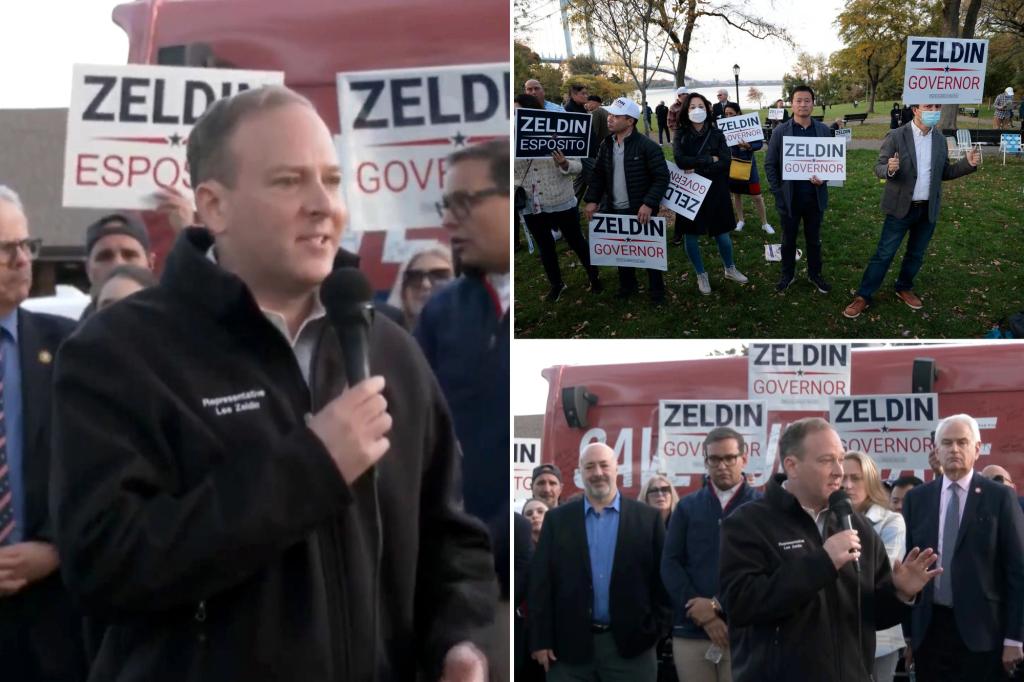 Lee Zeldin slams Kathy Hochul's subway crime plan as he surges in gov race trib.al/w4yPoSS