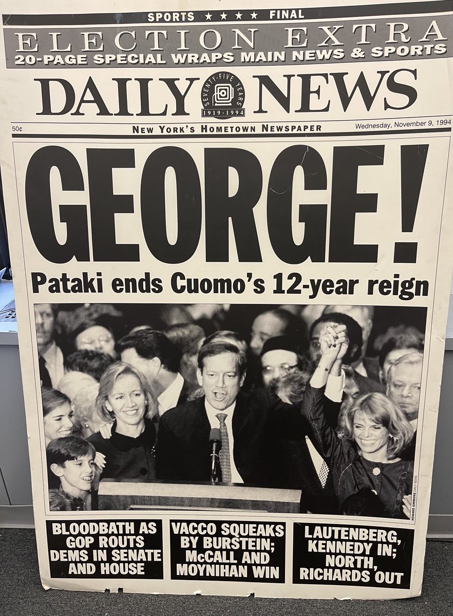 History repeats itself. Replace GEORGE with LEE. ⁦@leezeldin⁩ can win this. Vote Lee Zeldin.