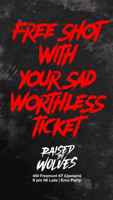 Hey #whenwewereyoung friends! If you show your ticket at the bar tonight you get a free shot 👀 let&rsquo;s<a href="/tag/whenwewereyoung"class="tags">#whenwewereyoung</a><a href="/tag/whenwewereyoungfestival"class="tags"><span>#whenwewereyoungfestival</span></a><a href="/tag/windwewereyoung"class="tags"><span>#windwewereyoung</span></a>