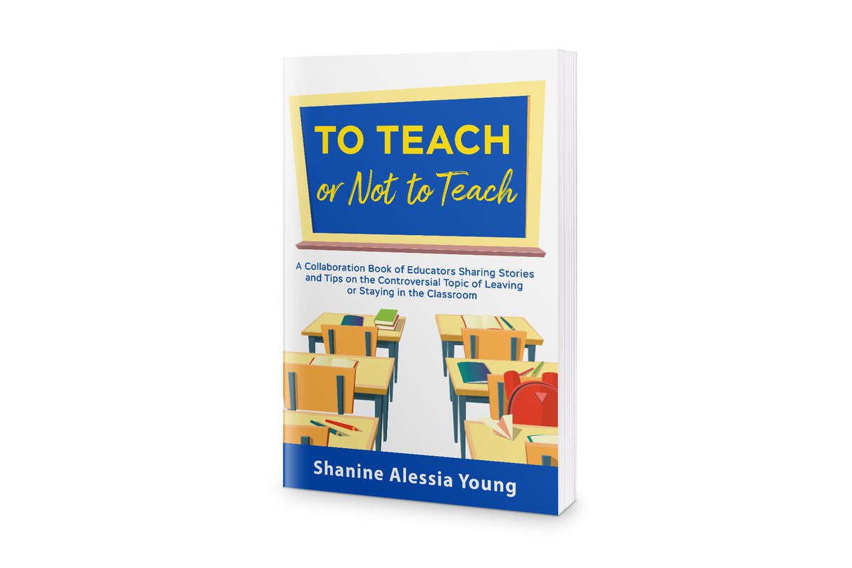 5 more pre-order spots left to be entered into the $100 giveaway raffle 🎉 I’m so excited to bless somebody!! #toteachornottoteach #giveaway shaninealessia.com/product-page/t…