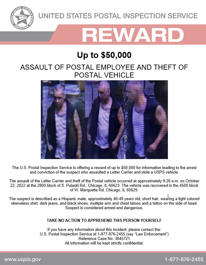CWBChicago's tweet photo. More pix and info from postal inspectors: https://t.co/78Xg0mz5qZ