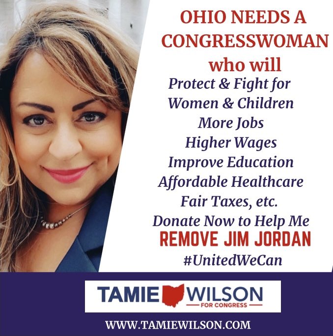 Exciting news!!! Jim Jordan is scared guys! 😂 As he should be. Maybe he’s smarter than we give him credit. Anyway, he’s running ads all over the place! He’s never done that before! He knows I am going to beat him! Don’t you love it! Please like and share to support my campaign!
