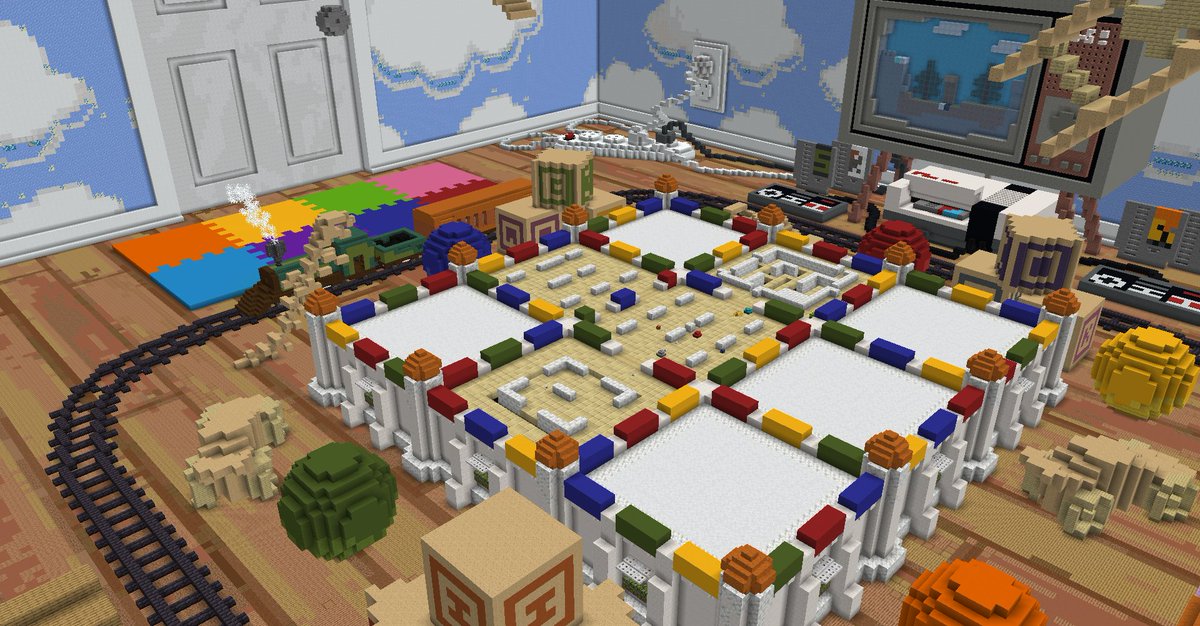 Flamingosaurus1's tweet photo. #mapprogression
Got into mapmaking because I always wanted my Minecraft builds to have some sort of gameplay function.
π·#1 (2012) First map! My own take on merlinus12's popular EscapeCraft series.
π·#2 (2013) Early version of Mario Kart in Minecraft, which is now Sprint Racer. https://t.co/bbckjKJZys
