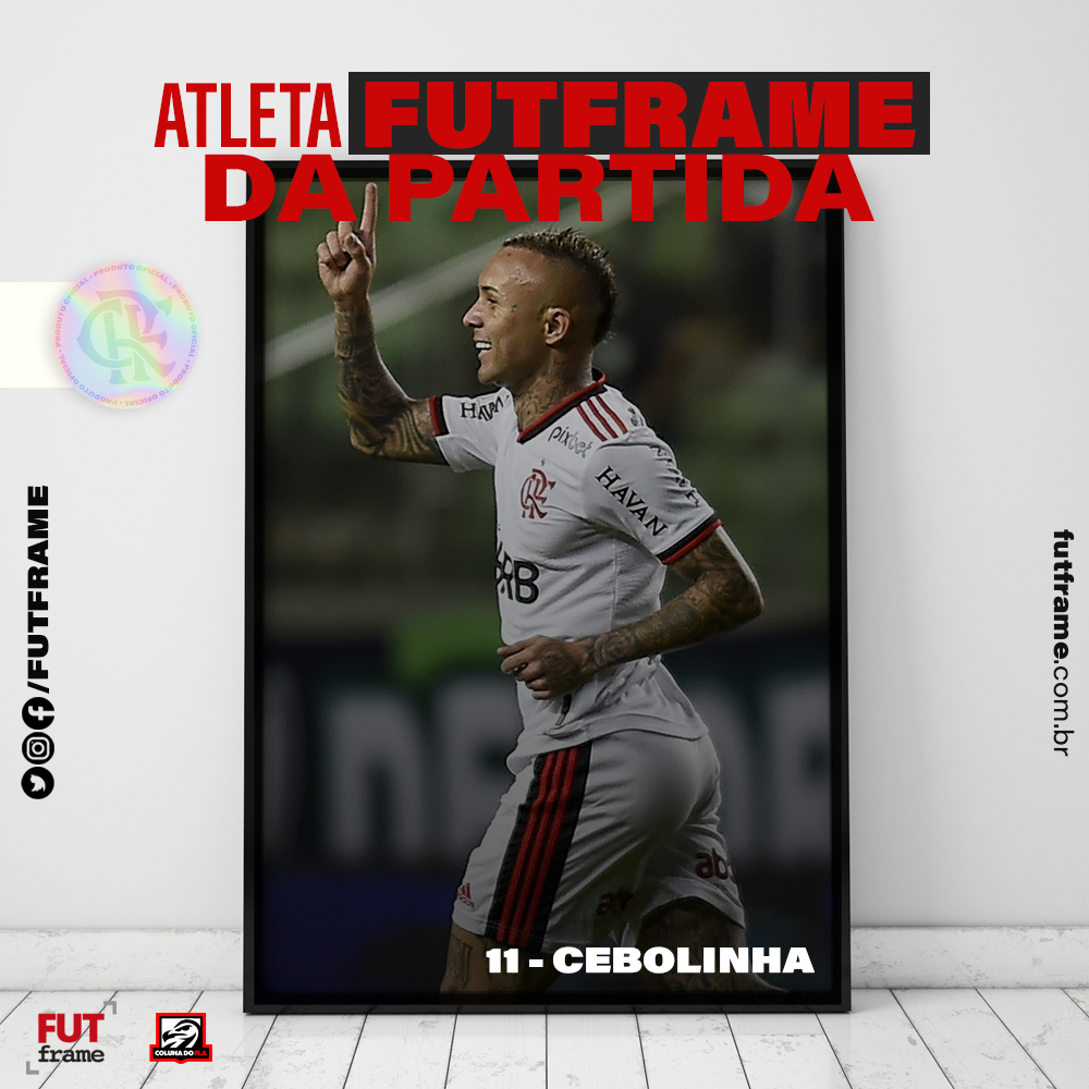 ColunadoFla's tweet photo. 🖼 O plêmio @futframe de melhol jogadol da paltida vai pala...
CEBOLINHA! 🧅
Em enquete, o camisa 1️⃣1️⃣ foi escolhido como o melhor da partida na vitória do Flamengo sobre o América-MG, pelo Brasileirão! 🟥⬛ #FutFRAME #colunadofla https://t.co/dxKLP8w90R