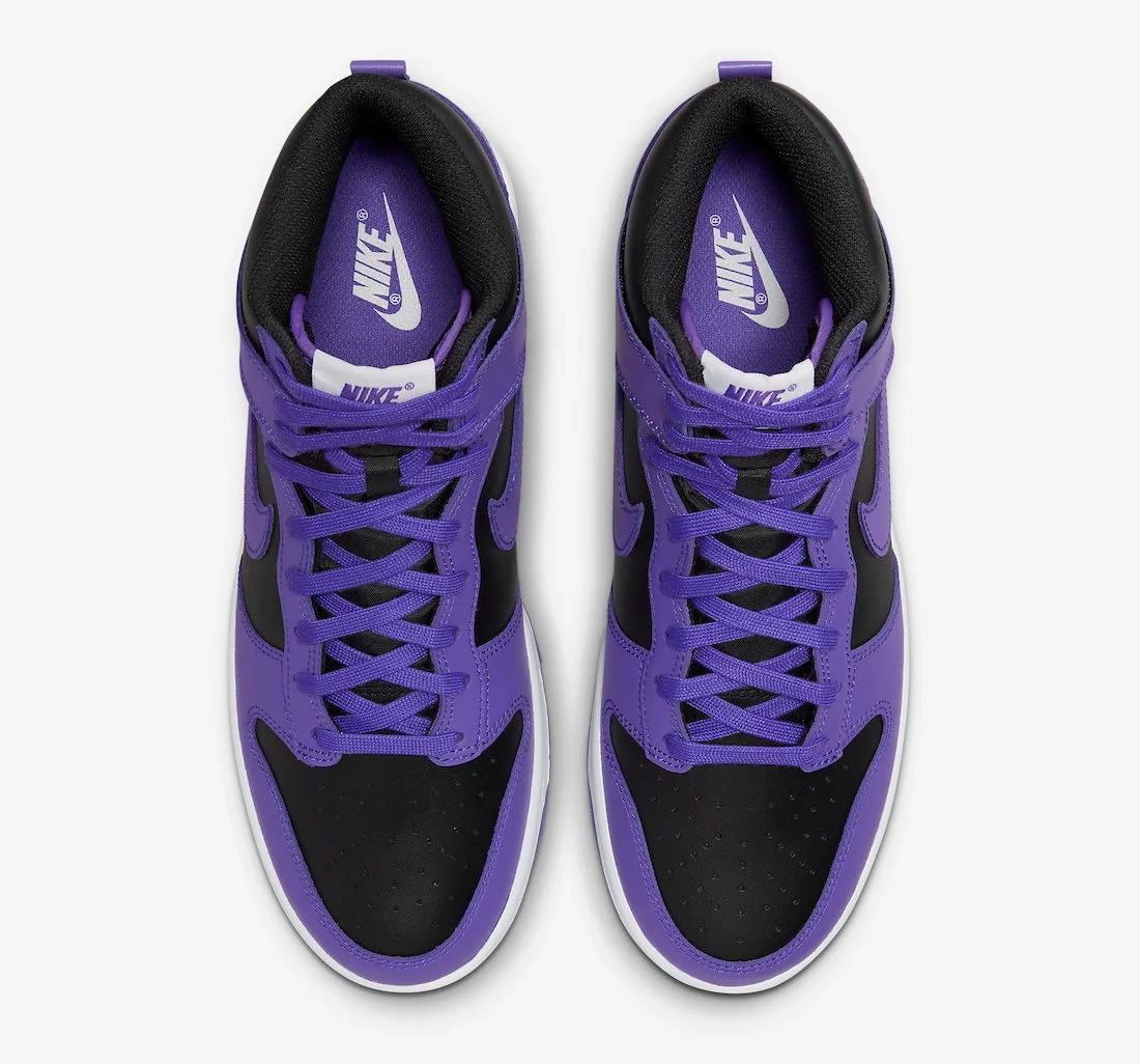 TheSiteSupply's tweet photo. Coming Soon: Nike Dunk High ‘Psychic Purple’ 💜 👟 https://t.co/97DKIF4bAq