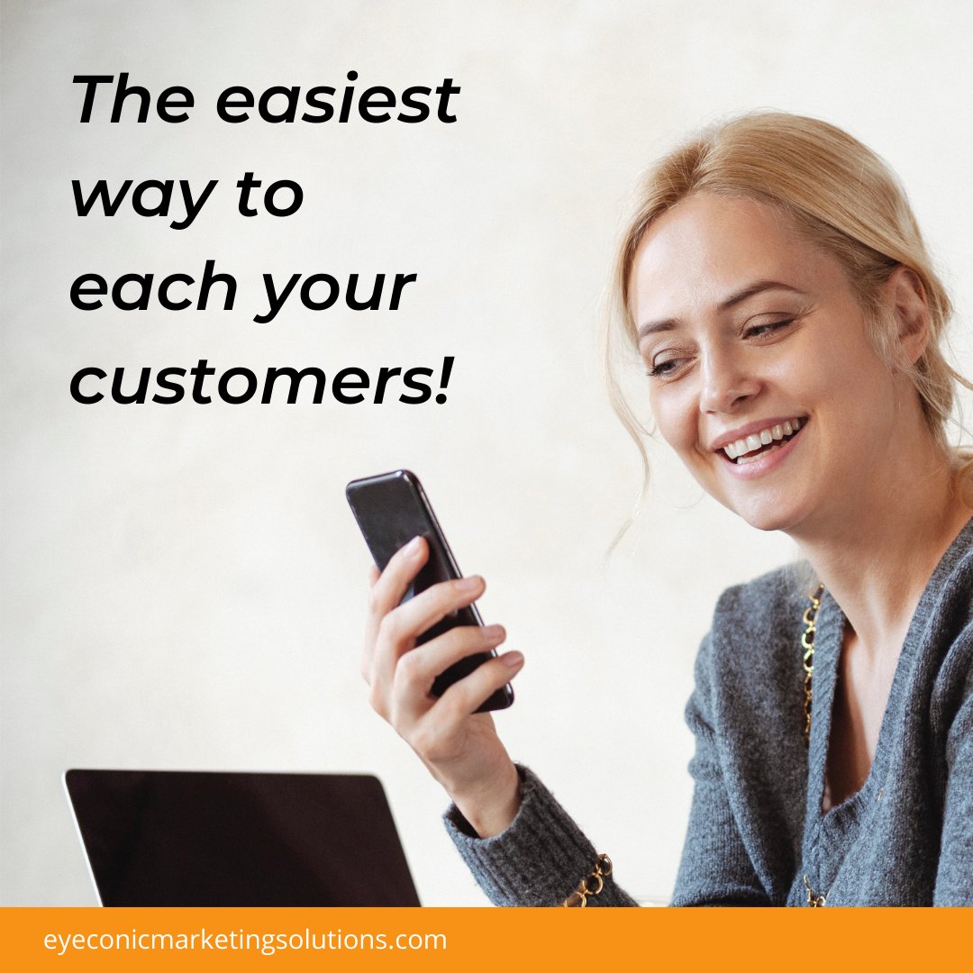 EyeconicLA's tweet photo. Looking to enhance your marketing strategies?
Switch to SMS marketing for improved ROI, measurable results, and effective customer communication. โ
#smsservice #marketingtechnology #business #smsmarketing #textservice #sms #texting #popmessage #marketingautomation https://t.co/FOq4MPG0Tf