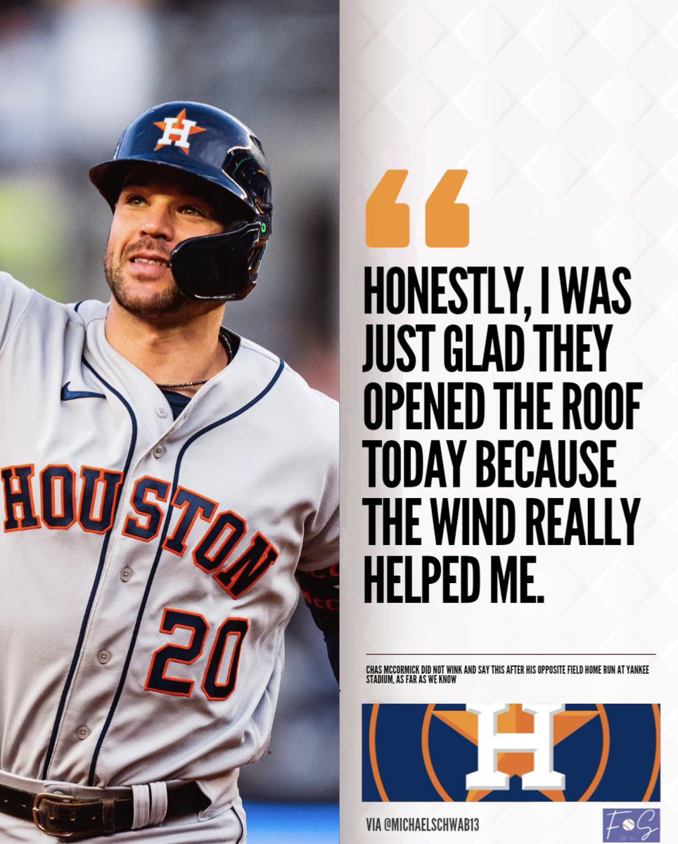 MLBONFAX's tweet photo. Chas McCormick spoke about his home run after the game. https://t.co/wTxeGeeIpJ