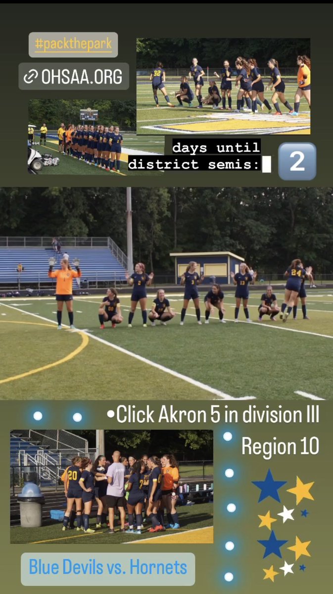 ladydevilssocc1's tweet photo. ‼️TWO MORE DAYS‼️
Come support your Wickliffe Lady Devils on Monday😈💪🏼
📍Kirtland Rec Park
⏰ 4:30
https://t.co/tId00S8n87
#Packthepark #beatthehornets https://t.co/pzQ46FrNCU