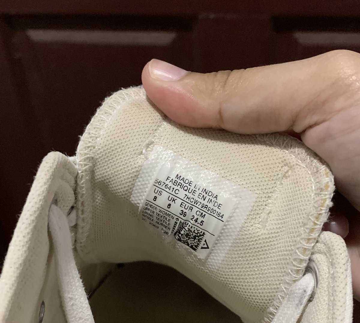 dedokidude's tweet photo. converse all star trail to cove size 39 (24.5) สีครีม แท้จากช็อป 420 รวมส่ง สภาพใหม่กว่าในรูป #ส่งต่อเสื้อผ้า #ส่งต่อเสื้อผ้ามือสอง #เสื้อผ้ามือสอง #ส่งต่อรองเท้ามือสอง #รองเท้ามือสอง #converse #ส่งต่อรองเท้า #converseth #ส่งต่อconverse #ส่งต่อรองเท้าผ้าใบ #รองเท้ามือสองของแท้ https://t.co/QZC2blebT9