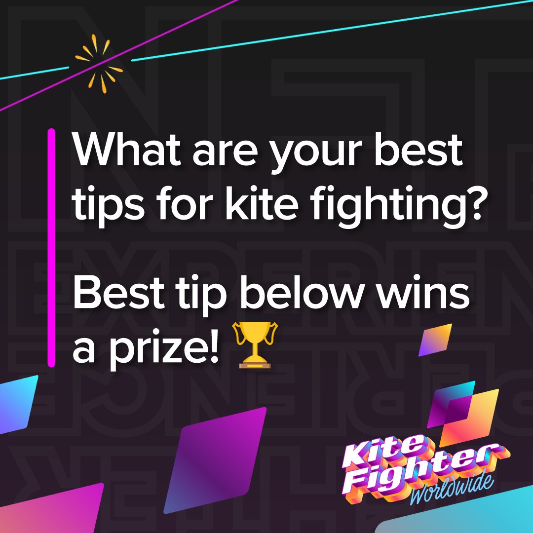 KiteFightergg's tweet image. What are your best tips for kite fighting? 

The best tip below wins a prize! 🏆

 #Kite #KiteFlying #KFWW