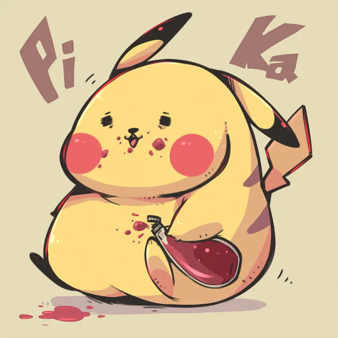 ピッピザチュウ#ポケモン 